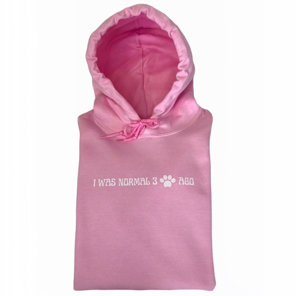I WAS NORMAL 3 🐾 AGO Unisex Adult Hoodie - Various - Picture 5 of 7